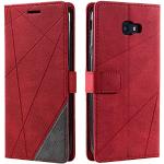 Rote Samsung Galaxy J4 Cases 2018 Art: Flip Cases mit Bildern aus Leder 