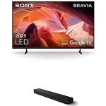 Sony BRAVIA | KD-43X80L | LED | 4K HDR | Google TV HT-S2000 3.1 Kanal Dolby Atmos Soundbar, Schwarz