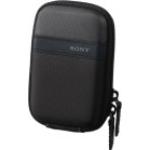 Schwarze Sony LCS Fototaschen & Kamerataschen mit Reißverschluss aus Kunstfaser Klein 