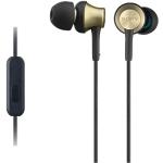 Sony MDR-EX650APT In-Ear-Kopfhörer, Messinggehäuse, Headset, Mikrofon, Fernbedienung, gold