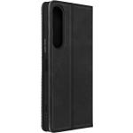 Schwarze Elegante Sony Xperia 1 Cases Art: Flip Cases aus Kunstleder 
