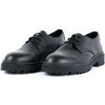 Schwarze Business Sorbas Nachhaltige Hochzeitsschuhe & Oxford Schuhe mit Schnürsenkel in Breitweite aus Leder atmungsaktiv für Damen Größe 45 