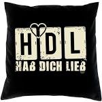 Soreso Design HDL Hab Dich lieb Kissen inkl. Füllu