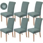 Reduzierte Hellgrüne Moderne Stuhlhussen schmutzabweisend 4-teilig 