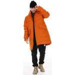 Reduzierte Orange Wasserdichte Atmungsaktive SOS Sportswear Kapuzenmäntel für Herren Größe XXL für den für den Winter 