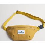 Gelbe Souleway Vegane Damenbauchtaschen & Damenhüfttaschen mit Reißverschluss aus Canvas 