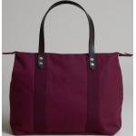 SOULEWAY - Canvas Tote Bag, Made in Germany, wasserabweisend, Bordeaux Rot