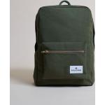SOULEWAY - Casual Backpack, Rucksack, 12 Liter Volumen, Laptopfach 13 Zoll, Made in Germany, Handgepäck, vegan, wasserabweisend, Dark Olive