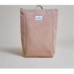 SOULEWAY - Simple Backpack L, Rucksack, 15 Liter Volumen, Laptopfach 13 Zoll, Made in Germany, Handgepäck, vegan, wasserabweisend, Rose Champagne