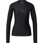 Schwarze Damenbadeshirts & Damenschwimmshirts aus Polyamid Größe XL 