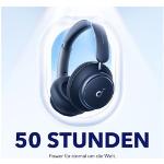 Soundcore Space Q45 kabellose Over-Ear Kopfhörer Marineblau Over-Ear Kabellos
