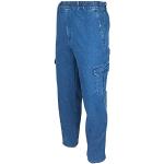 Blaue Sportliche SOUNON Stretch-Jeans aus Denim für Herren Größe 5 XL 