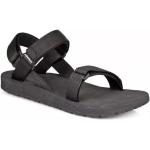 Schwarze Source Classic Outdoor-Sandalen mit Riemchen für Herren Größe 46 für den für den Sommer 