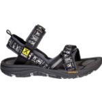Reduzierte Schwarze Source Gobi Outdoor-Sandalen mit Riemchen aus Gummi leicht für Herren für den für den Sommer 
