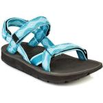 Blaue Source Outdoor-Sandalen mit Klettverschluss in Normalweite aus Textil rutschfest für Damen Größe 37 für den für den Sommer 