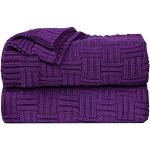 Violette Sofaüberwürfe & Sofaschoner aus Baumwolle 