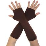Braune Allegra K Strick-Handschuhe für Damen Einheitsgröße für den für den Winter 
