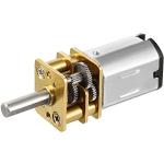 sourcingmap Micro Speed Reduction Motor DC 6V 50RPM with Full Metal Getriebe 0.18A Electric Gear Box Motor with 2 Terminals for DIY RC