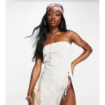 Reduzierte Weiße SOUTH BEACH Sommerkleider mit Meer-Motiv für Damen Größe M für den für den Sommer 