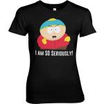 South Park Eric Cartman I Am So Seriously Girly Tee Damen T-Shirt Black