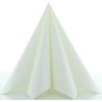 Reduzierte Weiße Moderne Quadratische Stoffservietten aus Stoff 50-teilig 