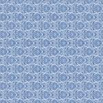 Blaue Jugendstil Mitteldecken mit Ornament-Motiv aus Textil 20-teilig 
