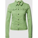 Grüne Soyaconcept Übergangsjacken aus Baumwolle für Damen Größe S 