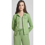 Grüne Soyaconcept Übergangsjacken aus Baumwolle für Damen Größe XL 
