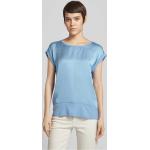 Hellblaue Soyaconcept T-Shirts aus Polyester für Damen Größe S 