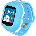 Reduzierte Blaue Smartwatches mit GPS mit LTE mit Schrittzähler für Kinder 