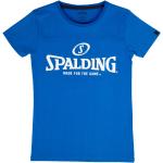 Blaue Spalding T-Shirts aus Baumwolle für Damen Größe L 