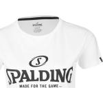 Weiße Spalding T-Shirts aus Baumwolle für Damen Größe L 
