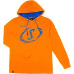 Orange Langärmelige Spalding Longsleeves für Kinder & Kinderlangarmshirts aus Baumwolle 