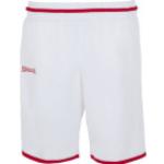 Spalding Move Shorts Women XS Weiß/Rot