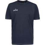 Reduzierte Dunkelblaue Spalding T-Shirts mit Basketball-Motiv für Herren Größe S 