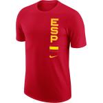Reduzierte Rote Nike Dri-Fit T-Shirts mit Basketball-Motiv für Herren Größe M 
