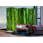 Grüne Moderne 4Home Paravents & Spanische Wände mit Bambus-Motiv aus Massivholz 