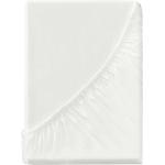 Weiße Bio Spannbettlaken & Spannbetttücher aus Baumwolle 160x200 