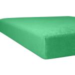 Grüne Kneer Spannbettlaken & Spannbetttücher aus Textil 140x200 