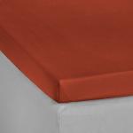 Rote Kneer Spannbettlaken & Spannbetttücher aus Textil 180x200 