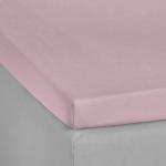 Pinke Kneer Spannbettlaken & Spannbetttücher aus Textil 140x200 