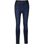 Spanx, Figurschmeichelnde Skinny Jeans mit elastischem Bund Blue, Damen, Größe: S