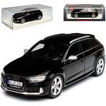 Schwarze Spark Audi A3 Modellautos & Spielzeugautos 