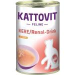 Kattovit Drinks - Niere/Renal - Drink mit Huhn | 24 x 135 ml