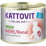 Kattovit Feline Diets - Niere/Renal Pute | 12 x 185 g