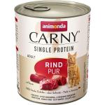 Sparpaket animonda Carny Adult Single Protein Rind Pur 12 x 800g Dose Katzenn... (12 x 800,00 g)