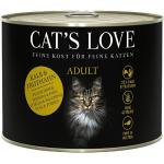 CAT'S LOVE Katzenfutter nass mit Truthahn 