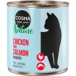Sparpaket Cosma Nature 12 x 280 g - Huhn & Lachs