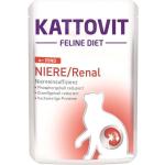 Sparpaket KATTOVIT Feline Diet Niere/Renal Rind 48x85g Beutel Katzennassfutte... (48 x 85,00 g)