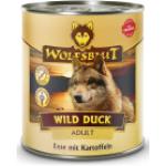 WOLFSBLUT Wild Duck Hundefutter nass mit Kartoffel 